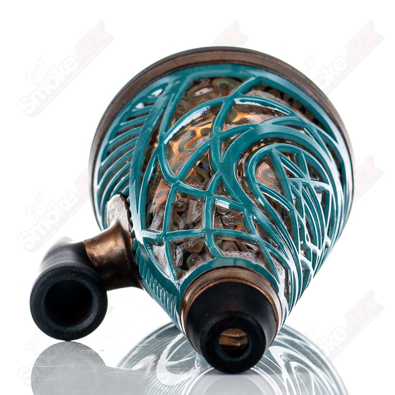 SOL Theme Mini Kuzel Tube Halliday x Ryan Fitt Glass - Smoke ATX