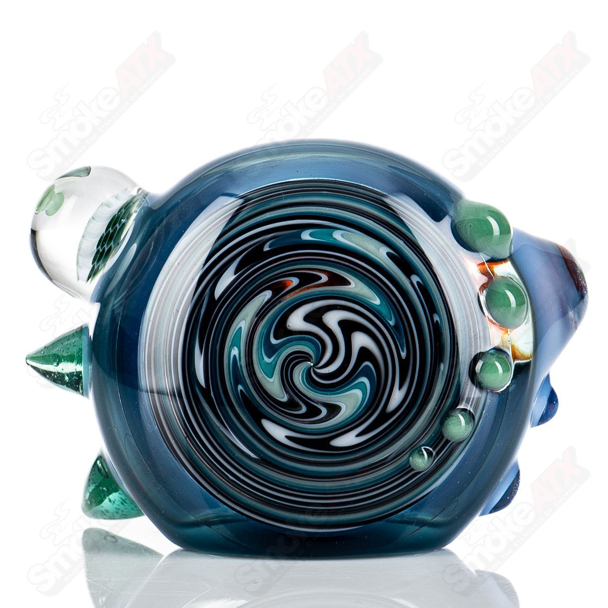 Spiked Spoon w Honeycombs JMass - Smoke ATX