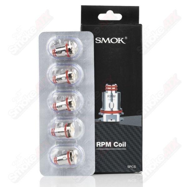 5 PCS 0.8ohm MTL RPM DC Replacement Coils SMOK - Smoke ATX 