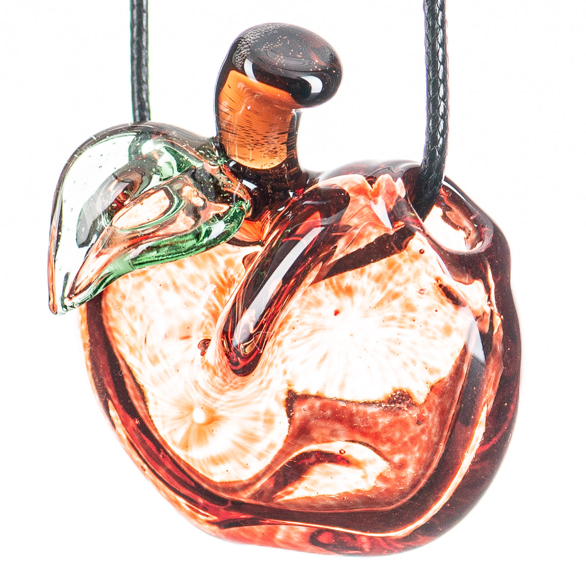 #3 Apple Pendant Pouch Glass