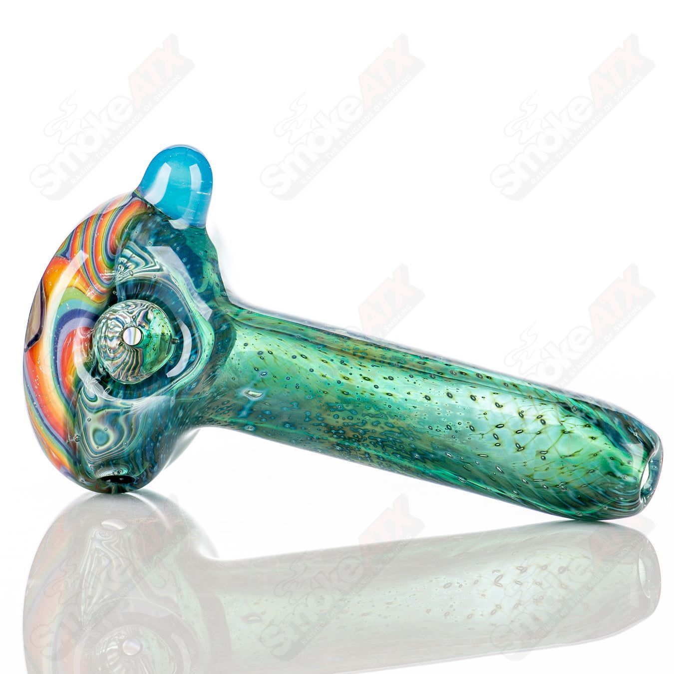 #1 Mushroom Wig Wag Discflip Spoon Chillery Bogart - Smoke ATX