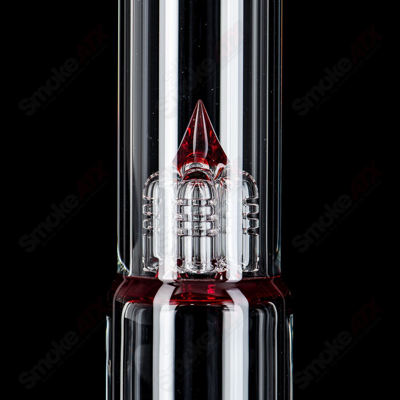 Light Red Elvis Full Accent Jumbo Biahop UpGrid stem-line w/ patchwork Millie by Sovereignty