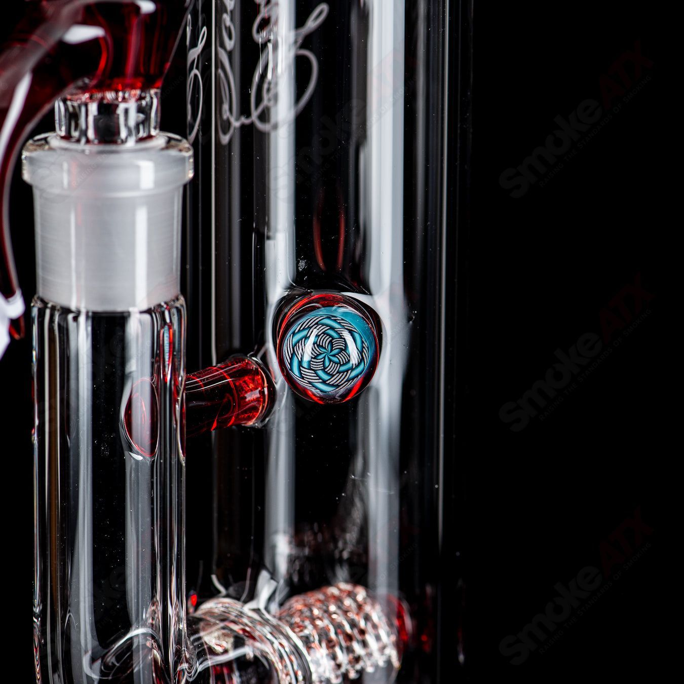 Light Red Elvis Full Accent Jumbo Biahop UpGrid stem-line w/ patchwork Millie by Sovereignty