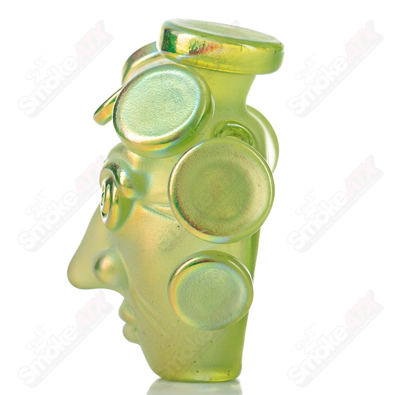 Sunset Slyme W/ Dichroic Spray Face Pendant Josh Mazet x Jmass - Smoke ATX