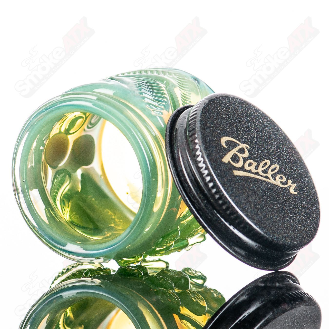 Egyptian Green, Ion, Haterade UV Glass Jar Baller Jar X Salt