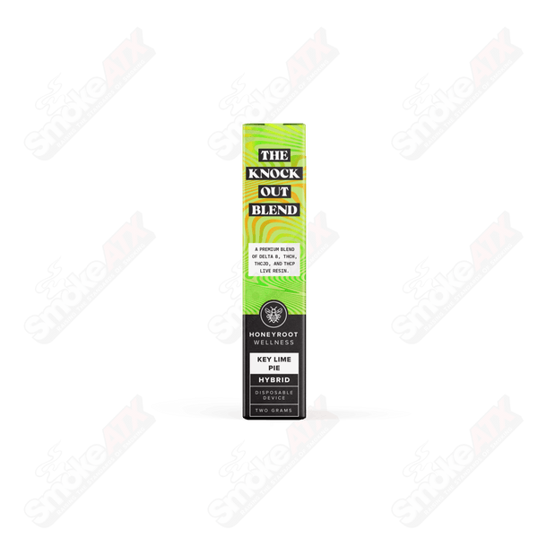 Key Lime Pie 2g Knock Out Blend Honeyroot Disposable - Smoke ATX 