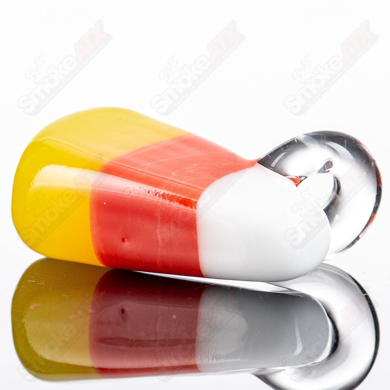 Mega Candy Corn Pendant Sweetshop Glass by Renee Patula