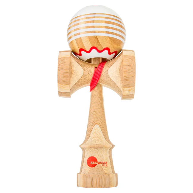 Luna Shape Bamboo Fishcake R&W Kaisen Kendama - Smoke ATX 