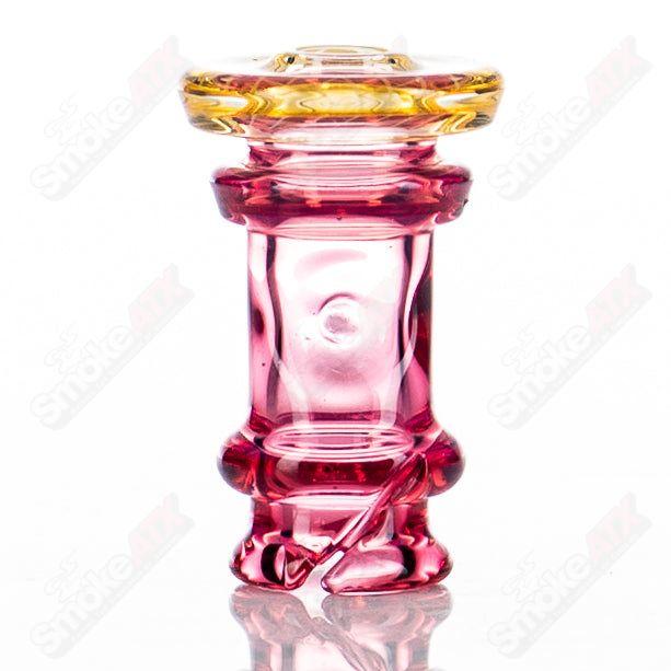 Telemagenta Puffco Pivot Mouthpiece by Gatez Glass - Smoke ATX