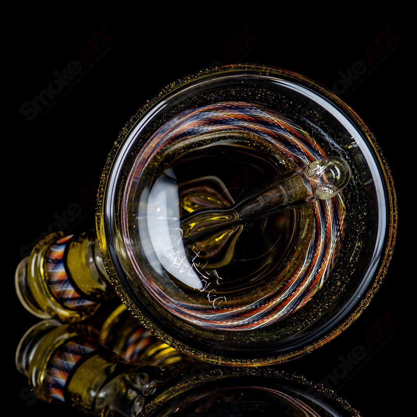 Terps Retticello Pocket Tube by Devol Glass - Smoke ATX