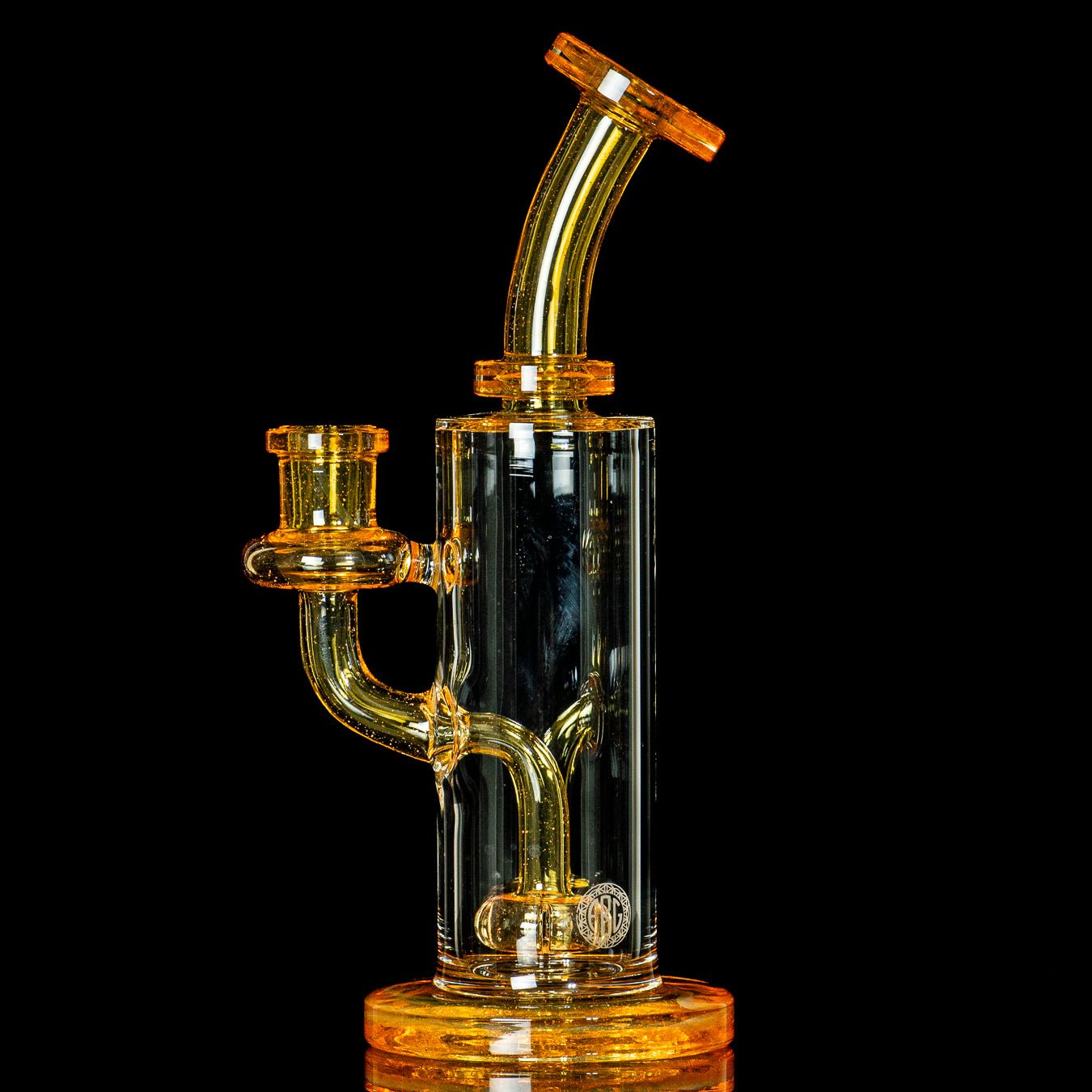 Terps Straight Tube Fat Boy Glass - Smoke ATX