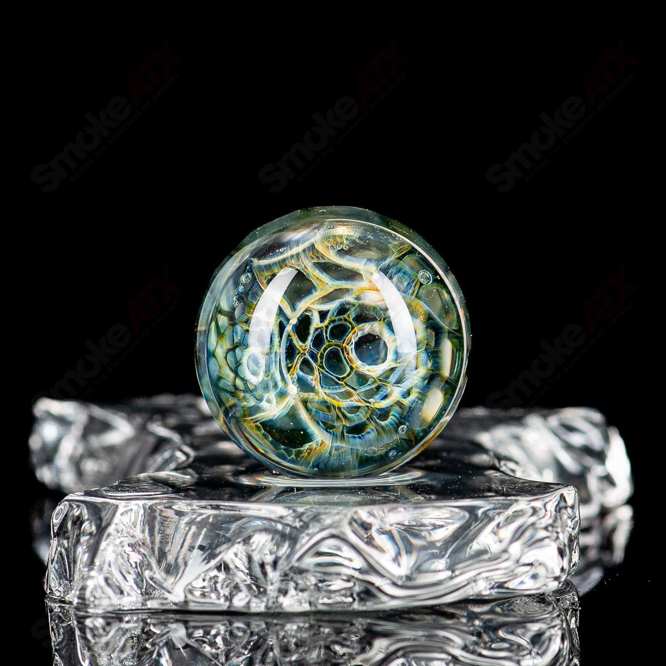 #2 Faceted Eye Marble Indo Glass x Fatal Facets