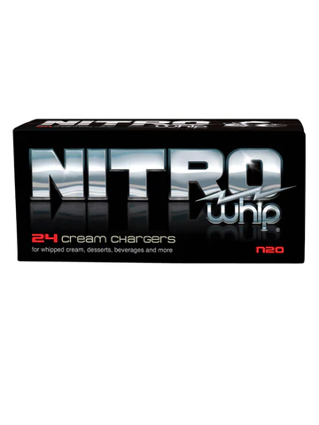 24pk Nitro Whip Cream Chargers - Smoke ATX 