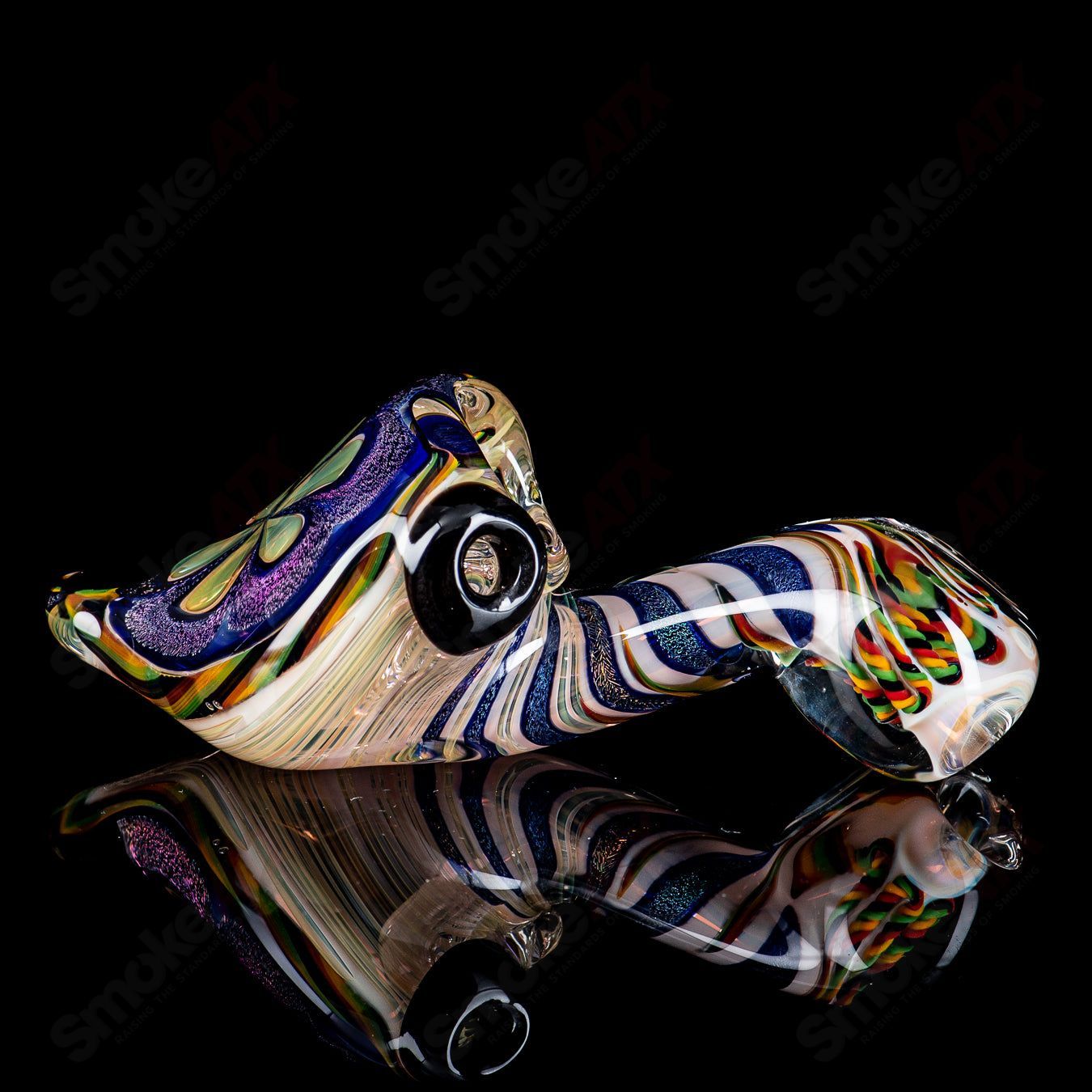 #3 Dichro Flower Sherlock Talent Glass - Smoke ATX 