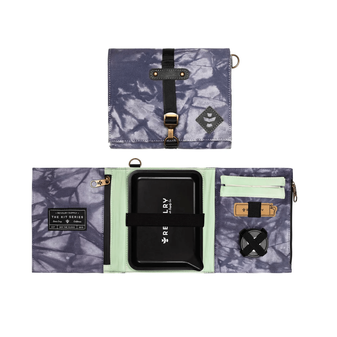 Tie Dye Blue Revelry Rolling Kit - Smoke ATX
