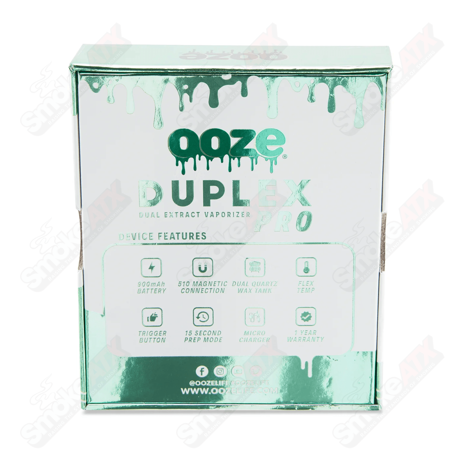 Mary Jade Duplex Pro – 900 mAh – Cartridge & Wax Vaporizer - Smoke ATX 