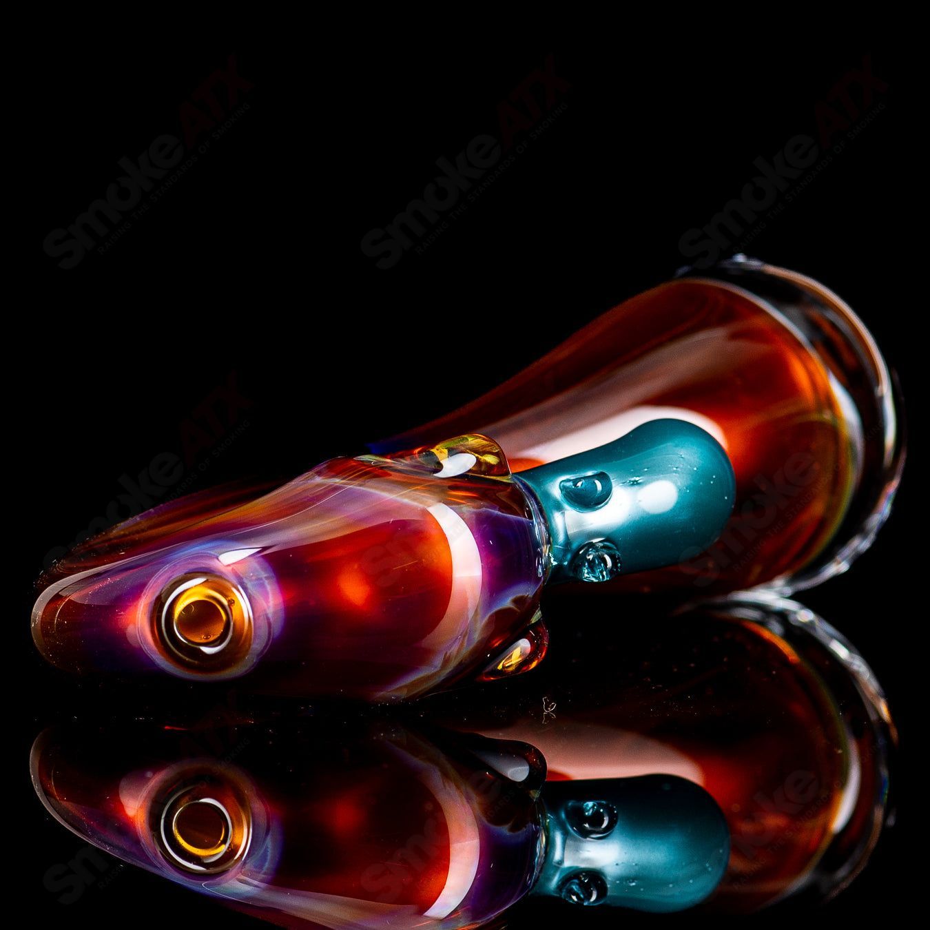 Flamingo Puffco Dry Top Burtoni Glass #3 - Smoke ATX 