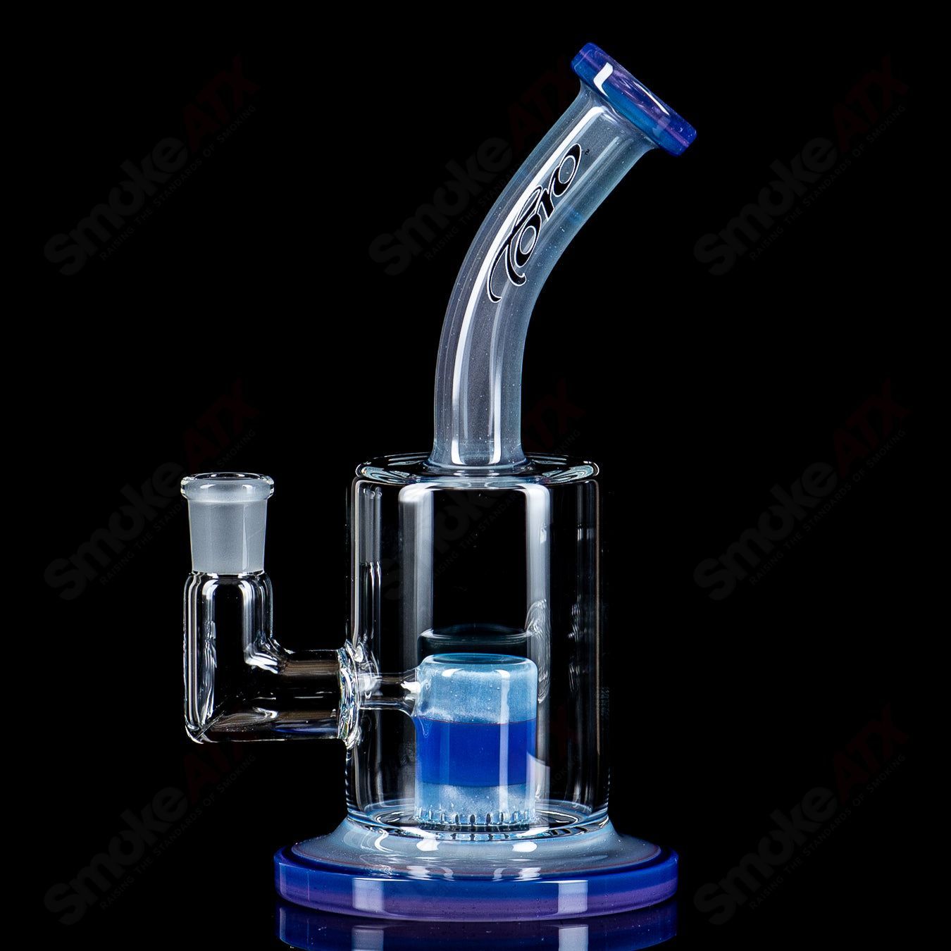 #1 14mm Single Froth by Toro Glass - Smoke ATX