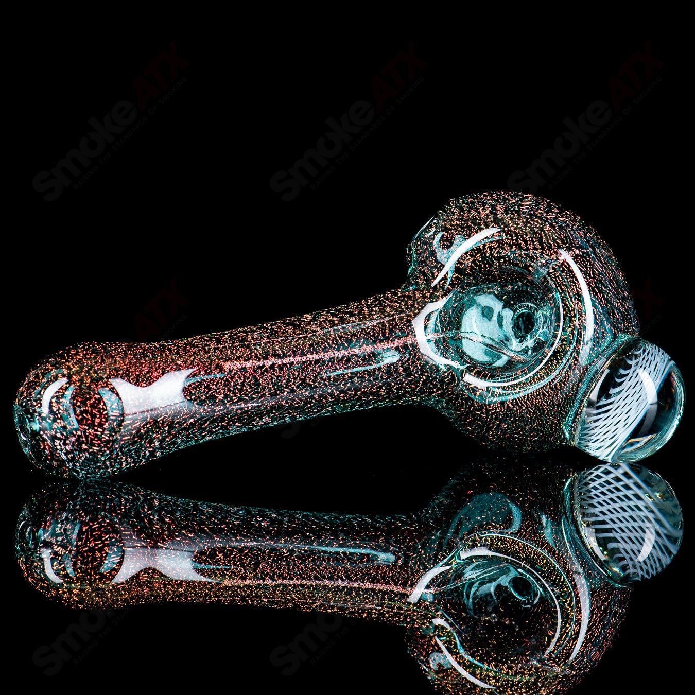 #2 Medium Dichro Spoon (Over Lake) by SPG - Smoke ATX