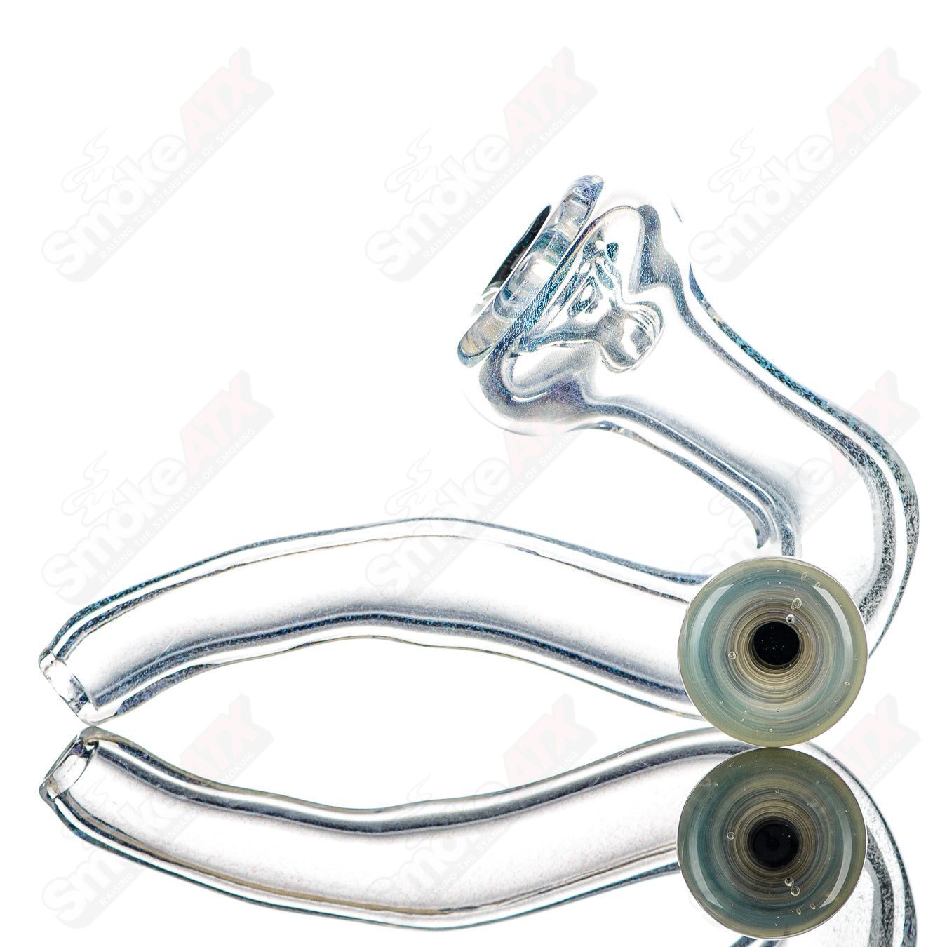 Transparent Dichro Sherlock Signed - JMK Glass - Smoke ATX