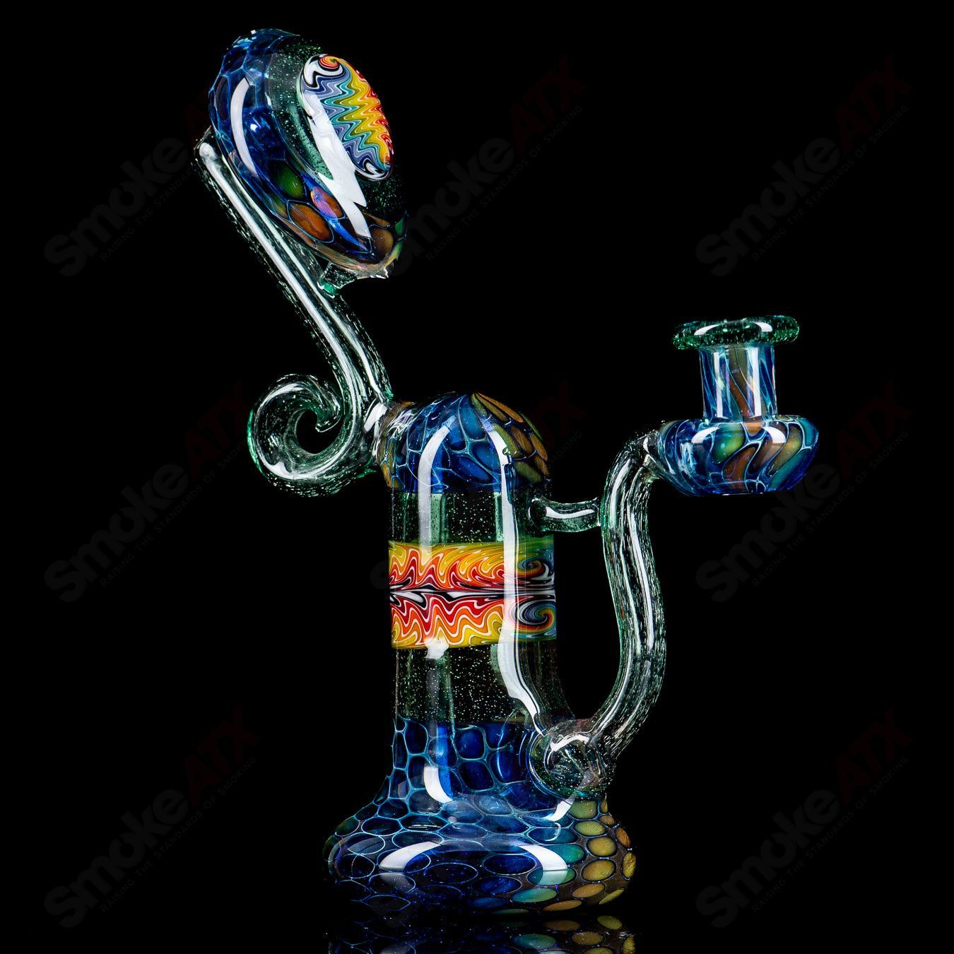 Worked Rig Jakers Glass - Smoke ATX 