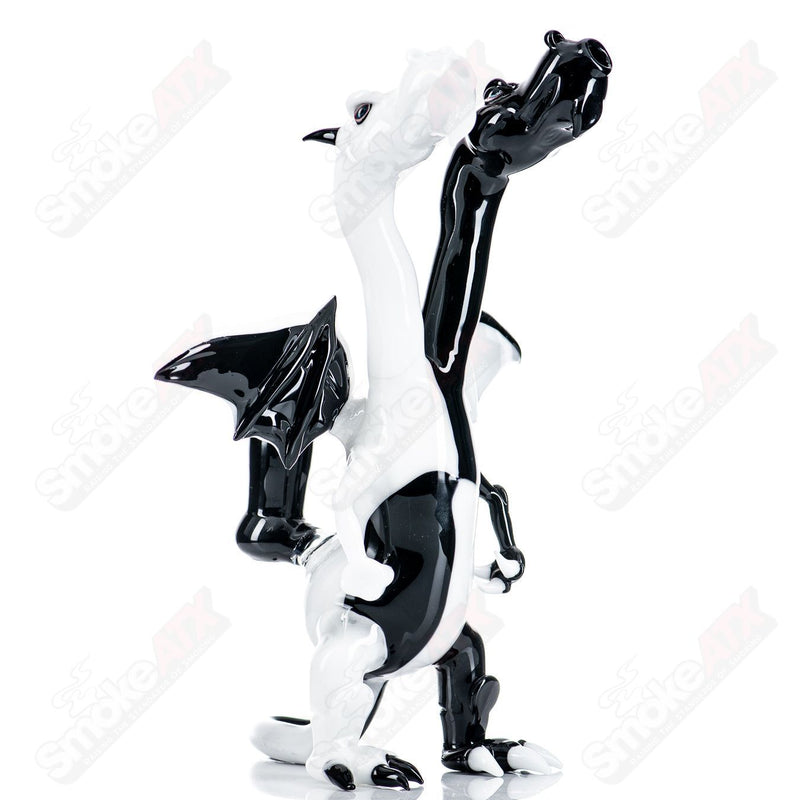 Double Headed Dragon Hendy Glass - Smoke ATX 