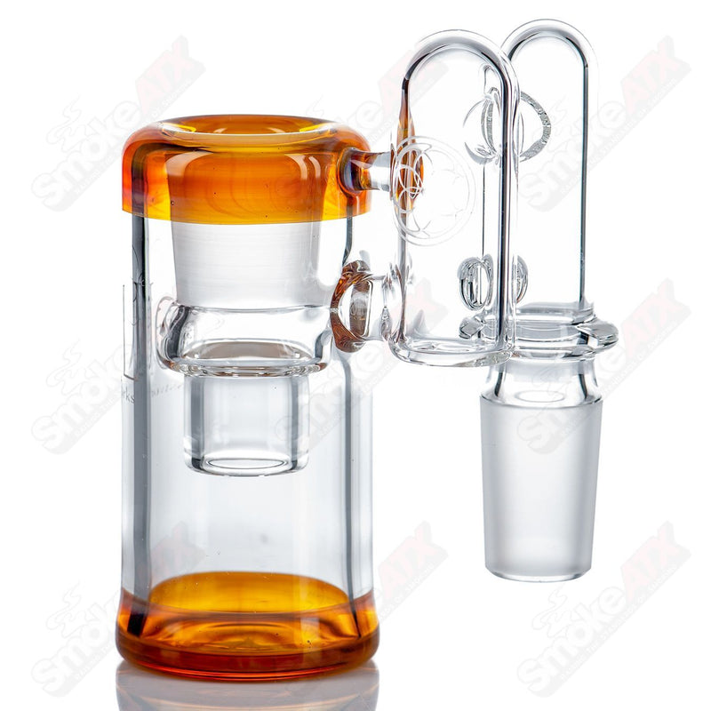 18mm (NS Yellow) Dry Catch by SOL Glassworks - Smoke ATX