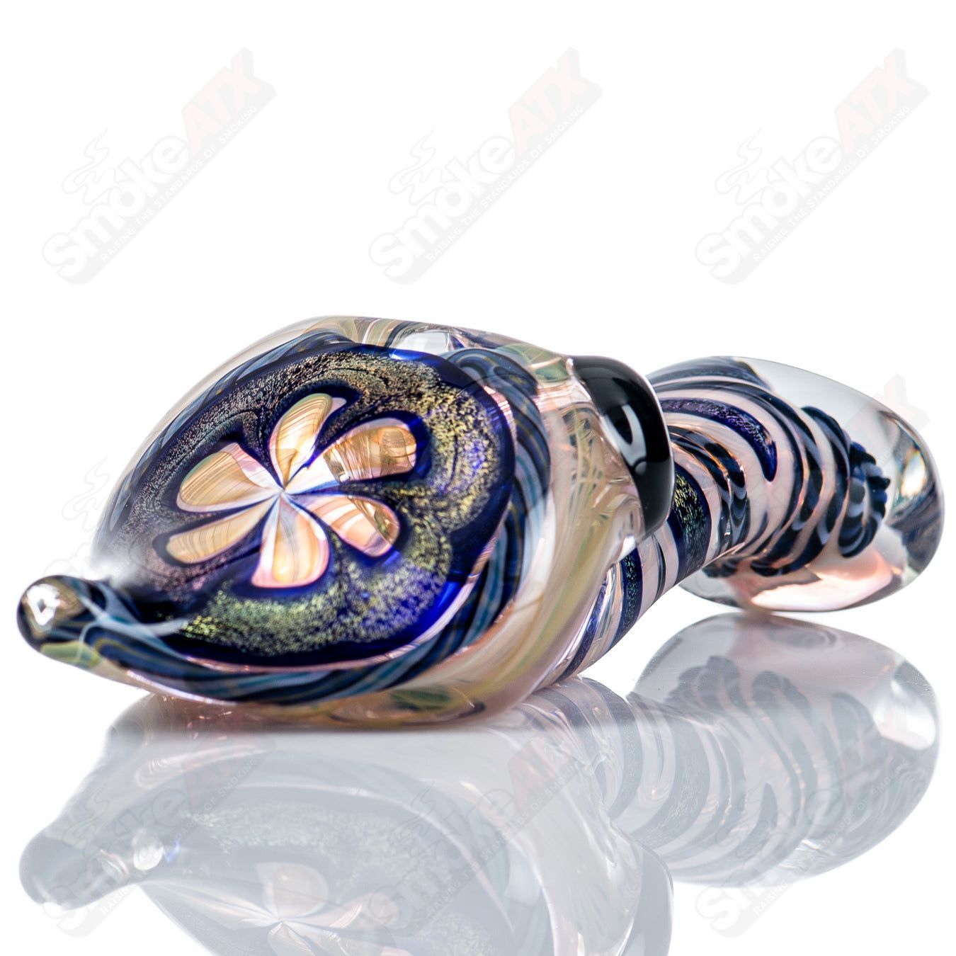 #4 Dichro Flower Sherlock Talent Glass - Smoke ATX 
