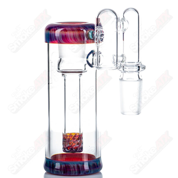 18mm (Amber Purple) Ash Catcher by SOL Glassworks - Smoke ATX