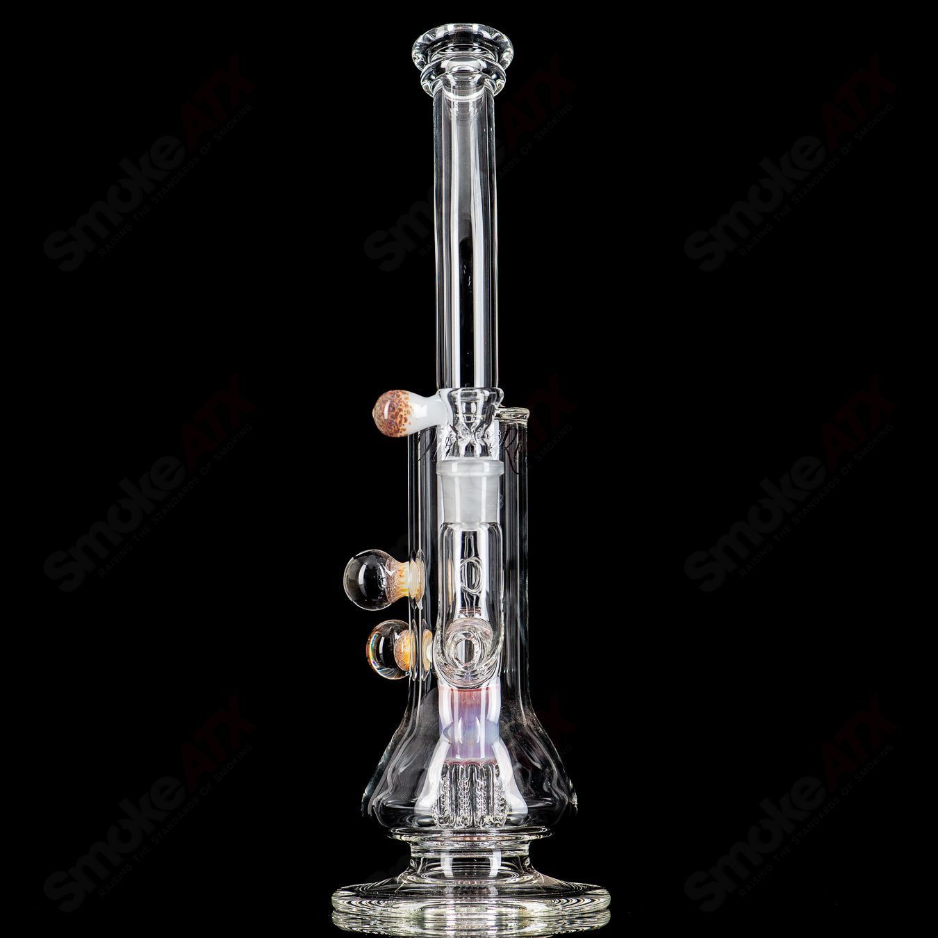 14.5" Serendipity w/Mib  Bent neck Tube w/14m Bowl by Dirty Rico Glass x Nobody Glass