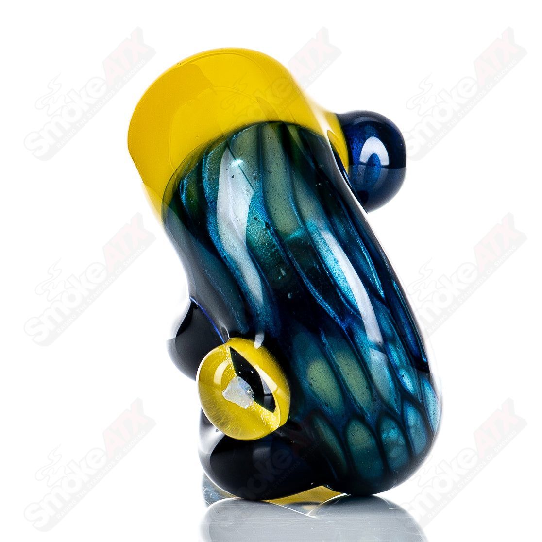 Yellow and Blue Honeycomb Sherlock Dellene Peralta - Smoke ATX 