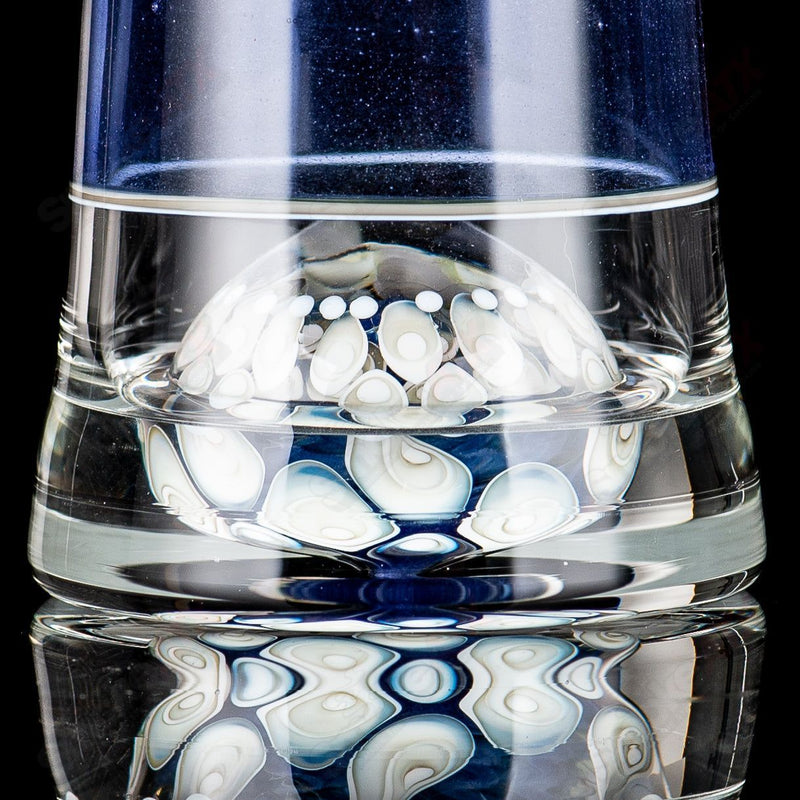 Blue Satin UV Chalice Indo x GD Glass - Smoke ATX