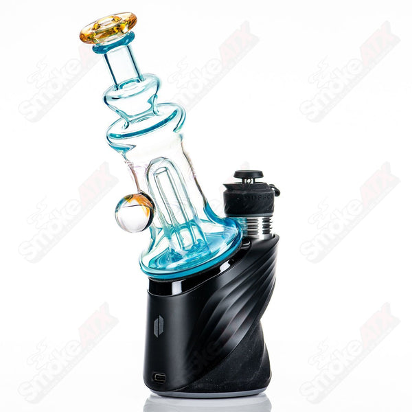 Meta-Terrania Puffco Water Top by Gatez Glass - Smoke ATX 
