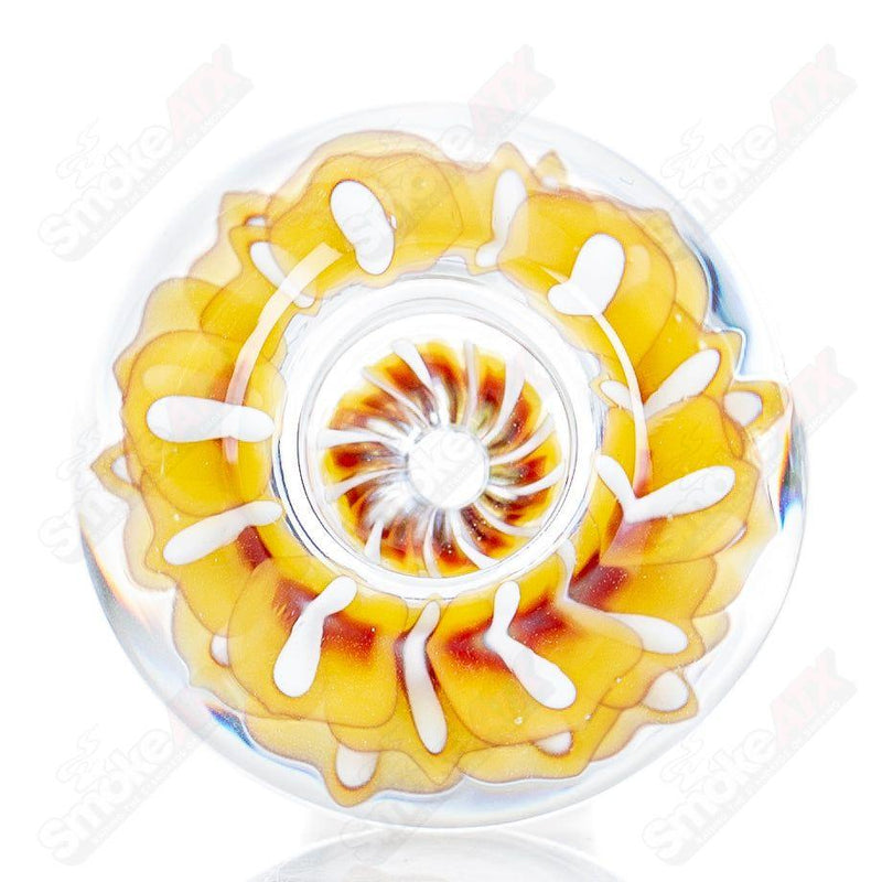 #2 18mm Flower Marble Bowl by Swan Glass
