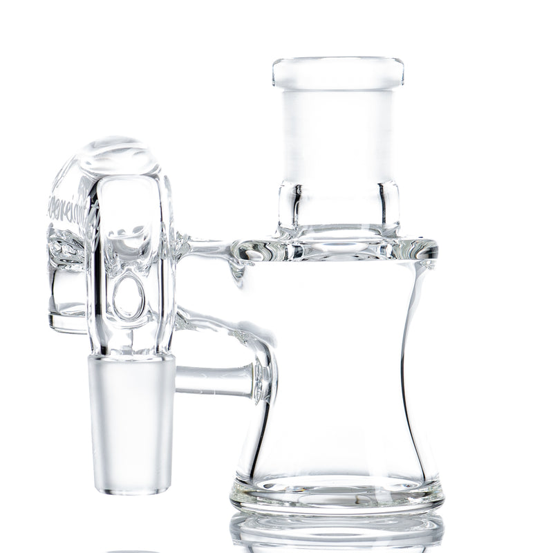 18mm Clear Dry Cleaner Ash Catcher Sovereignty (Side Logo) - Smoke ATX