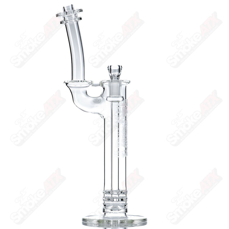 18mm King Ratchet Bubbler by Bear Mountain Studios - Smoke ATX 