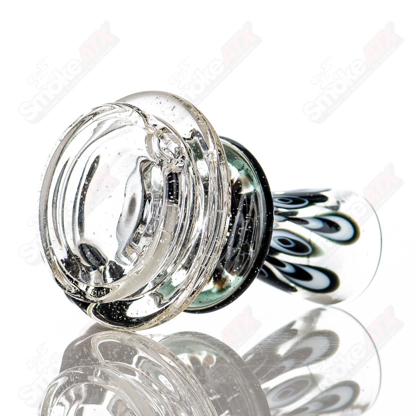 #4 UV Dot-Stack Dry Puffco Top Indo X Geoff Made - Smoke ATX