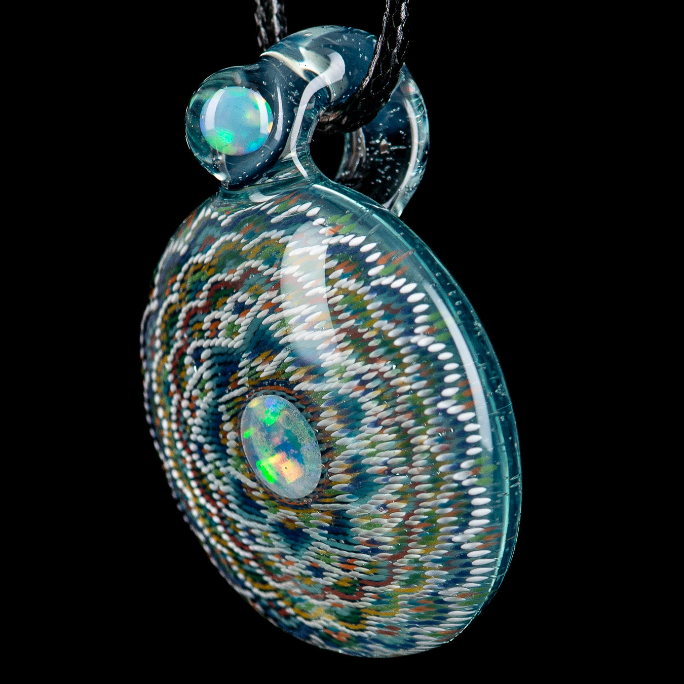 #2 Geometric Pendant JH Glassworks