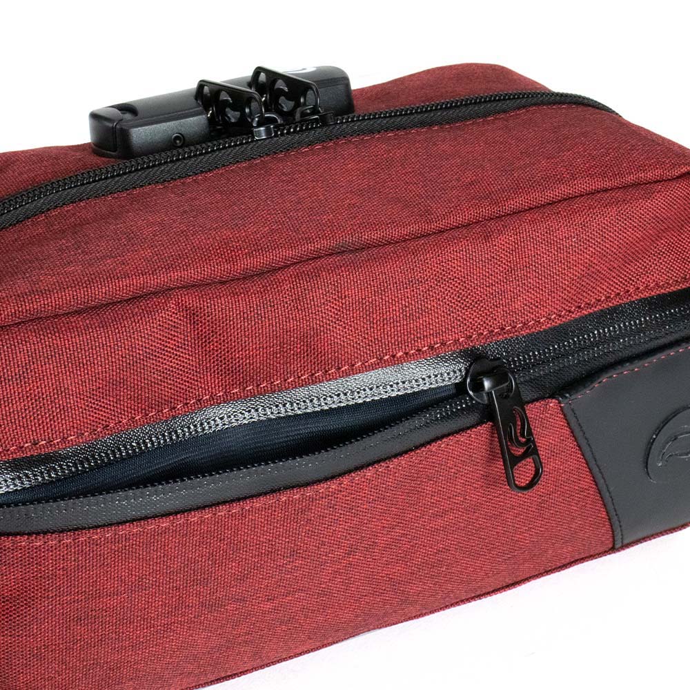 Vatra Bags Burgundy Skunk Dope Kit - Smoke ATX 