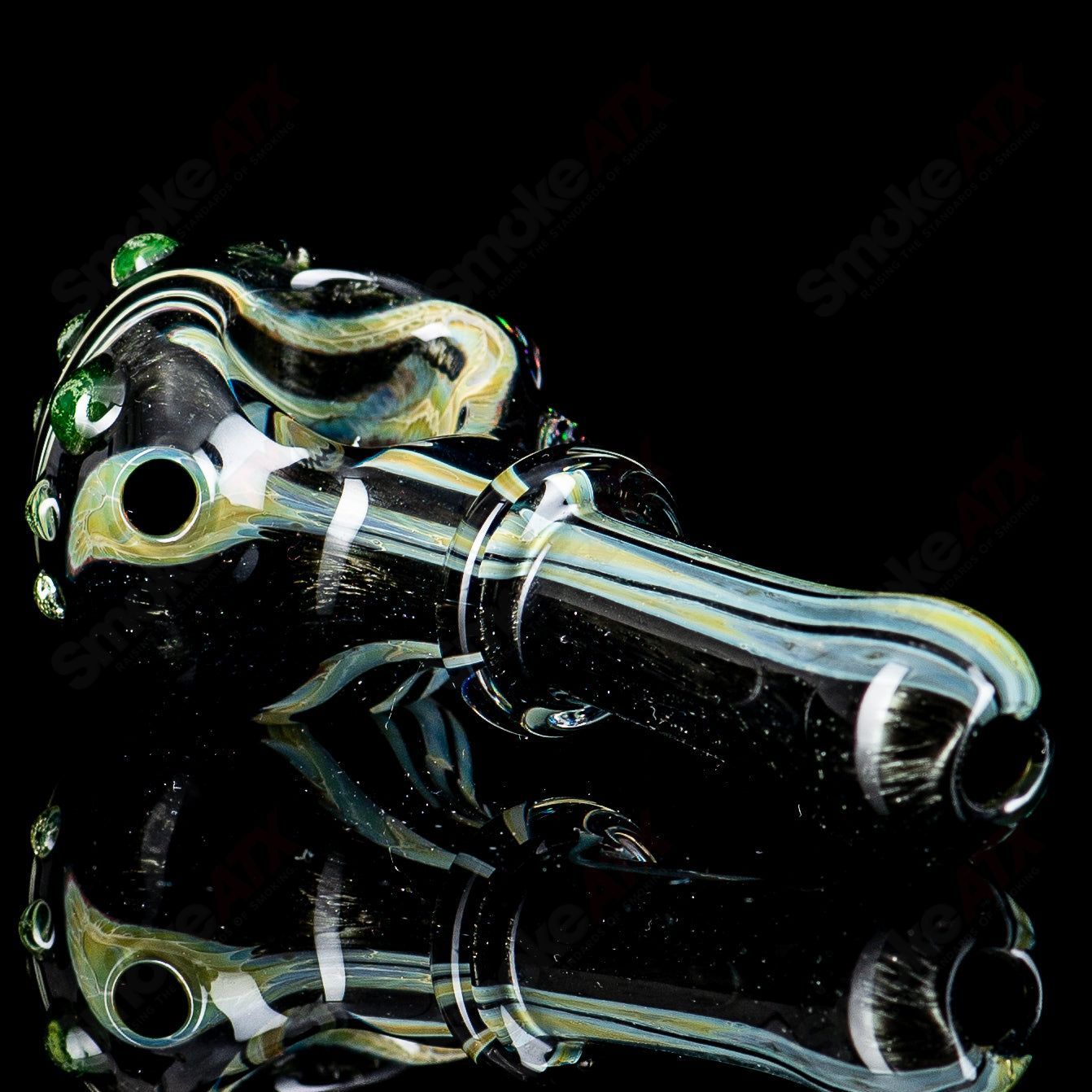 UV Black w Crushed Opal Spoon by JMass - Smoke ATX