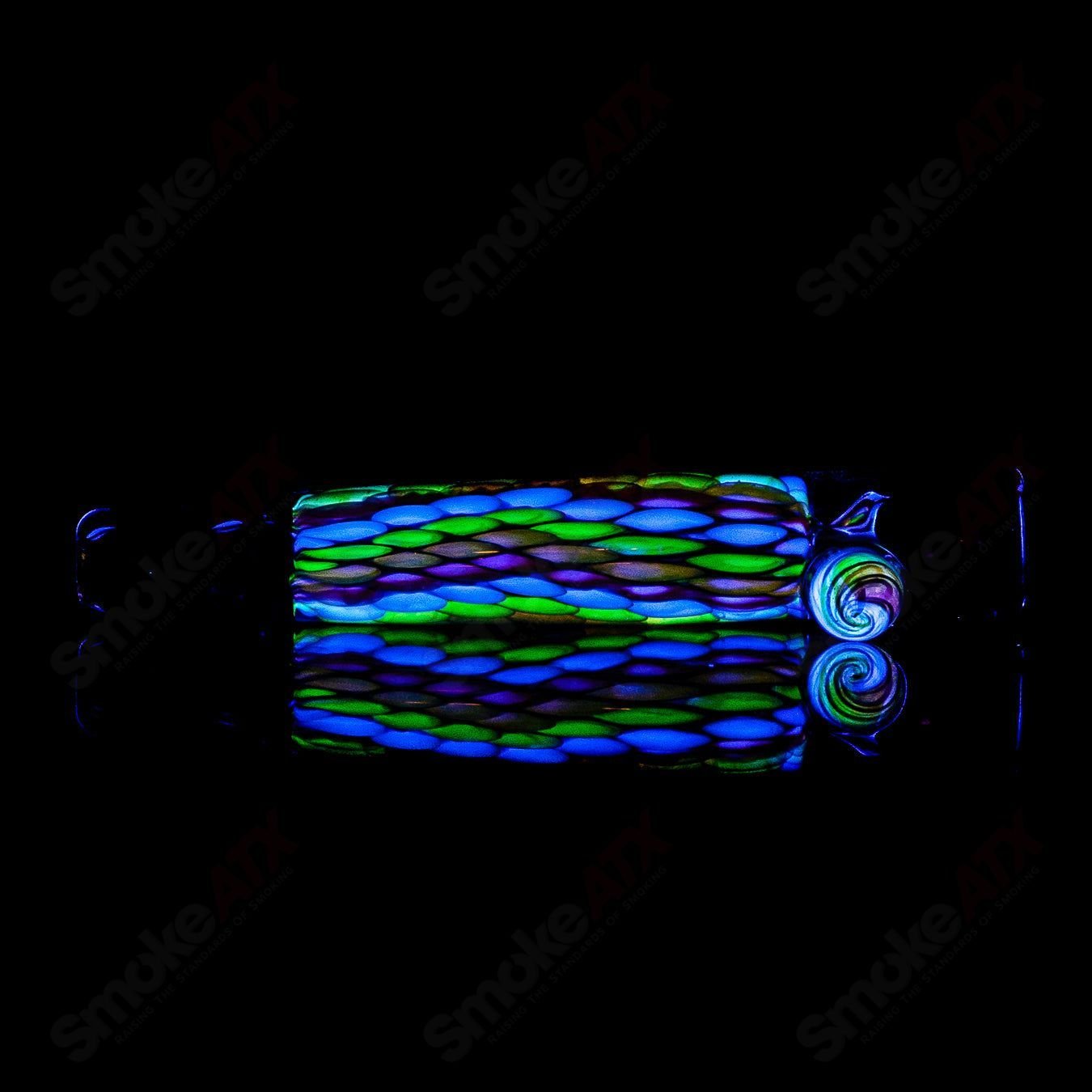 UV Chillum BCM Glass - Smoke ATX