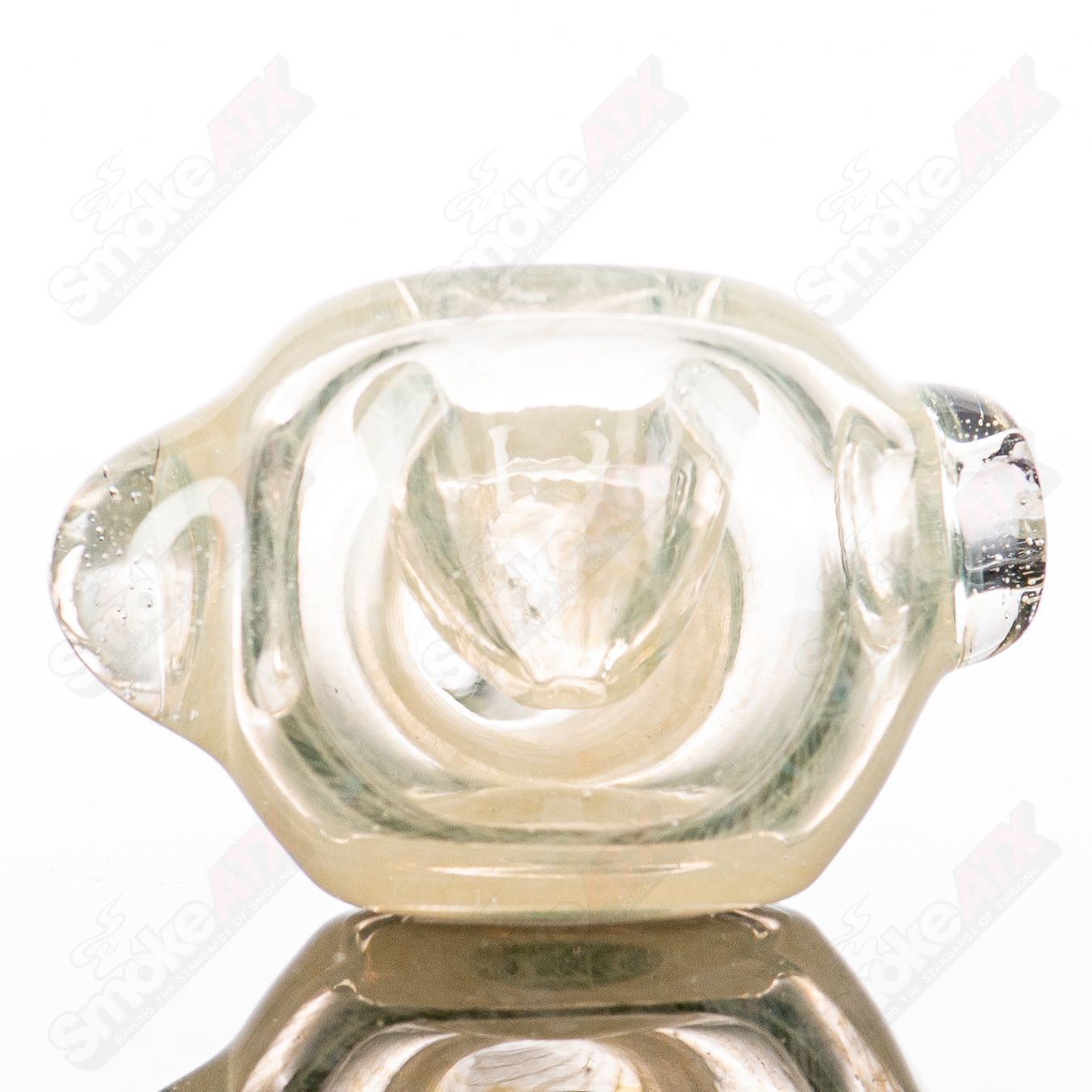 UV Fume Spoon by JMK Glass - Smoke ATX