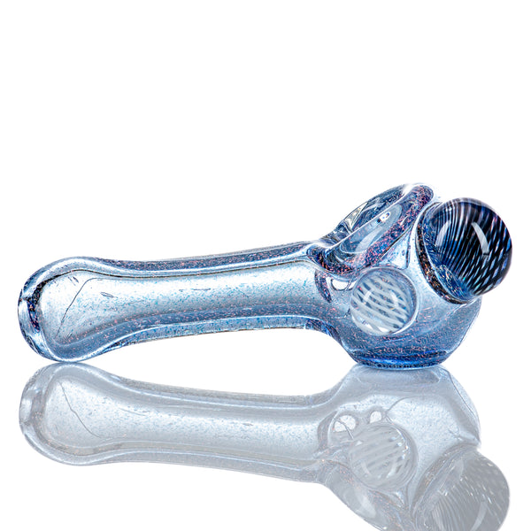 #2 Medium Dichro Spoon (Over Cobalt) by SPG - Smoke ATX