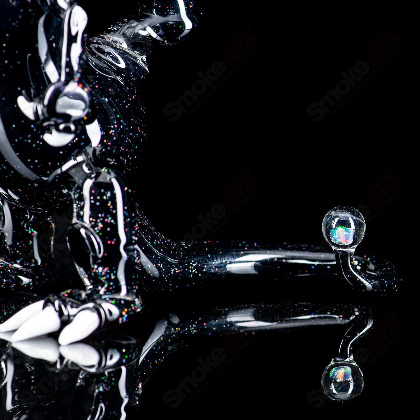 Crushed Opal Dragon Hendy Glass - Smoke ATX 