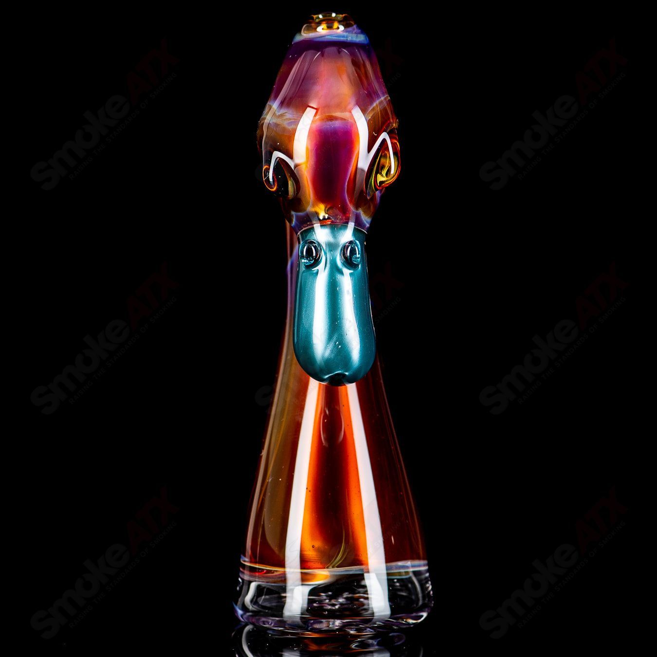 Flamingo Puffco Dry Top Burtoni Glass #3 - Smoke ATX 