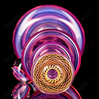 Telemagenta Puffco Water Top by Gatez Glass