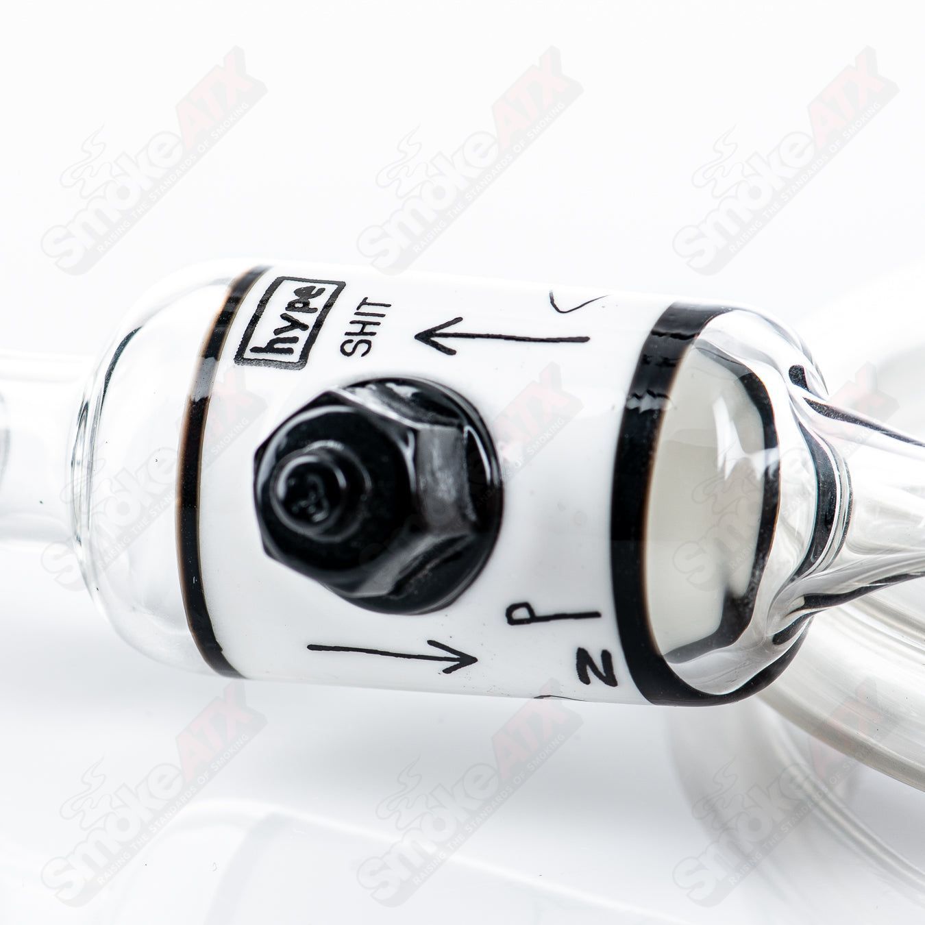 Vapor Brothers x Zach P Artist Series Scratch Vaporizer Whip - Smoke ATX