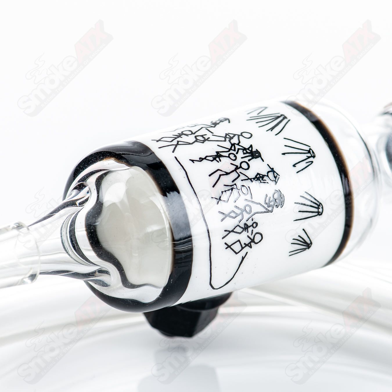 Vapor Brothers x Zach P Artist Series Scratch Vaporizer Whip - Smoke ATX