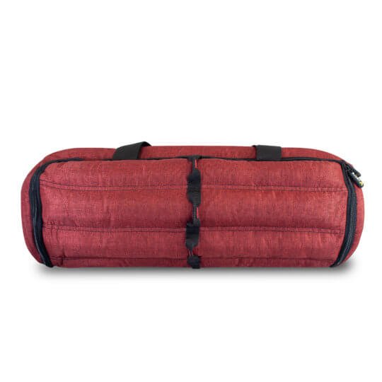 Vatra Bags Burgundy w/ Black Loops DLL 20" Duffel Bag - Smoke ATX