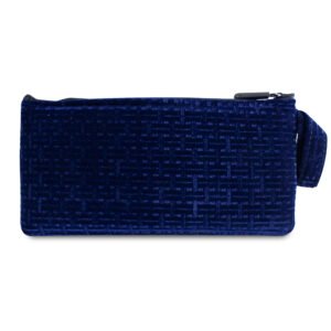 Vatra Bags Velvet Navy V24 8” Zip Pouch - Smoke ATX